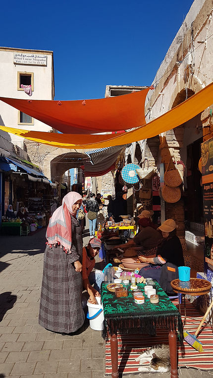 Au marché d'Essaouira