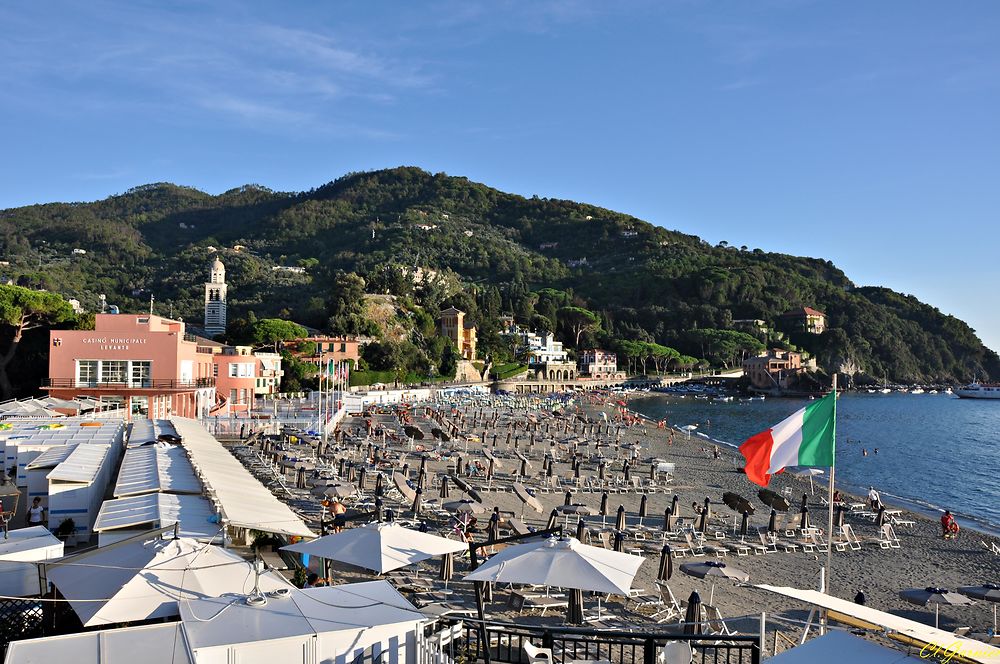 Plage privée à Levanto