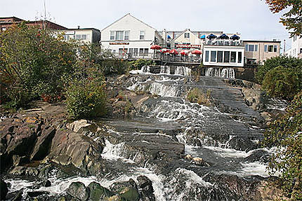 Une cascade à Camden