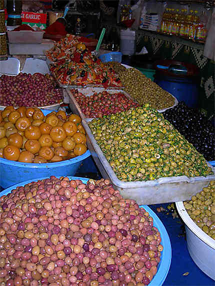 Olives dans le souk