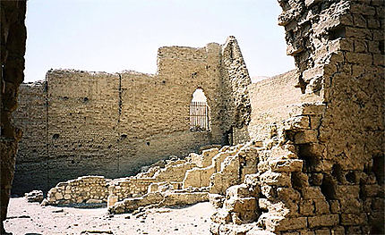 Ruines dans la vallée des artisans