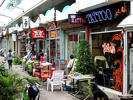Rue des artistes à Pattaya