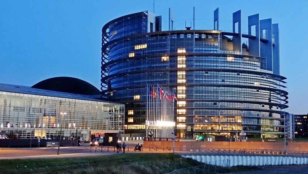 Parlement européen à Strasbourg