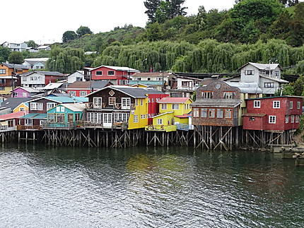 La capitale de l'archipel de Chiloé 