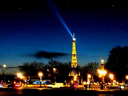 Paris la nuit 