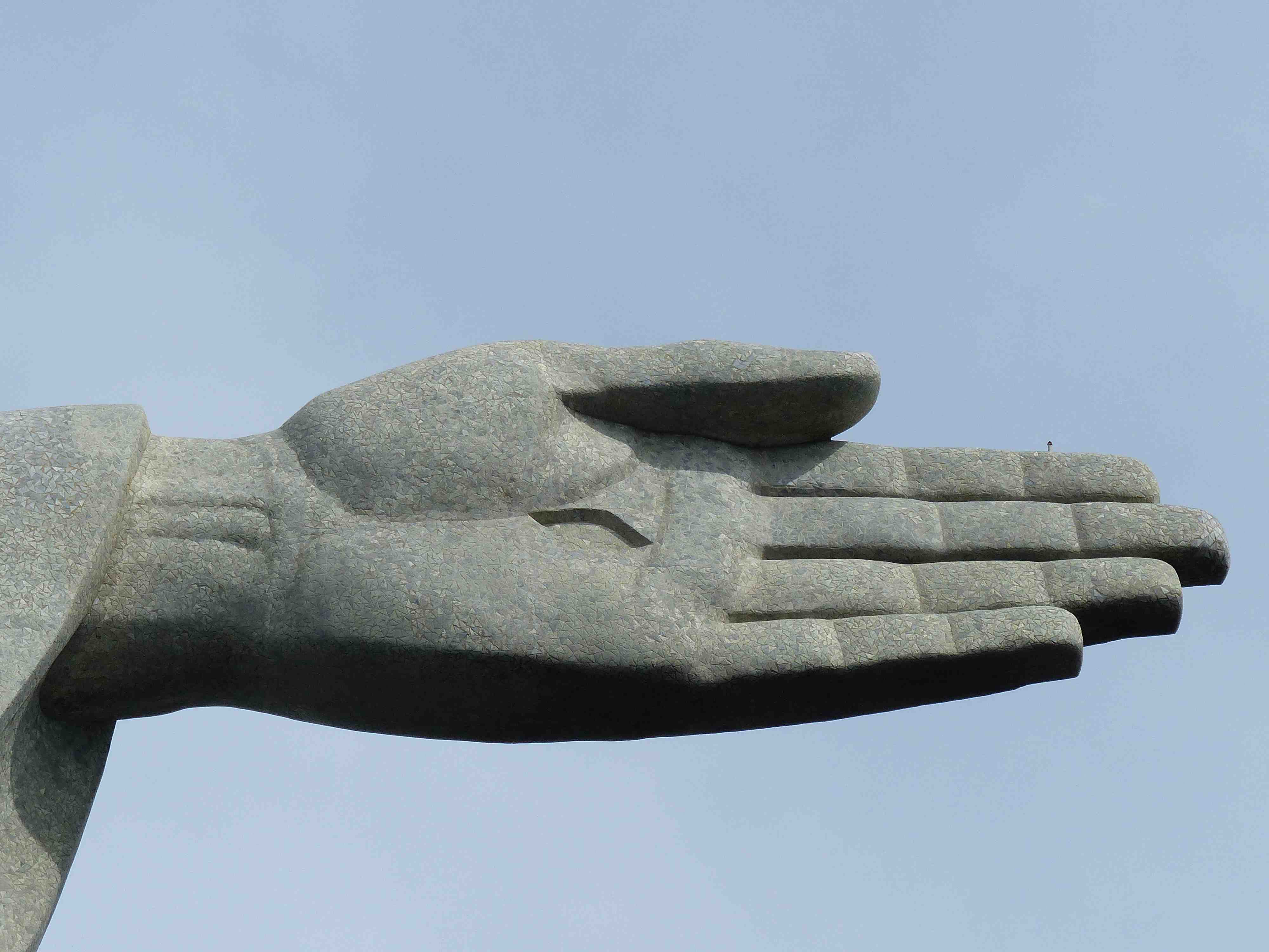 La main du Christ Rédempteur