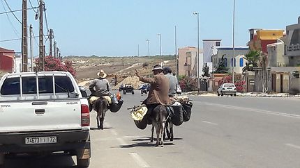 Une route au Maroc