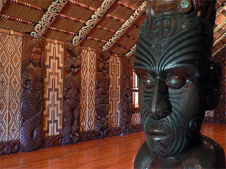 Statue Maori