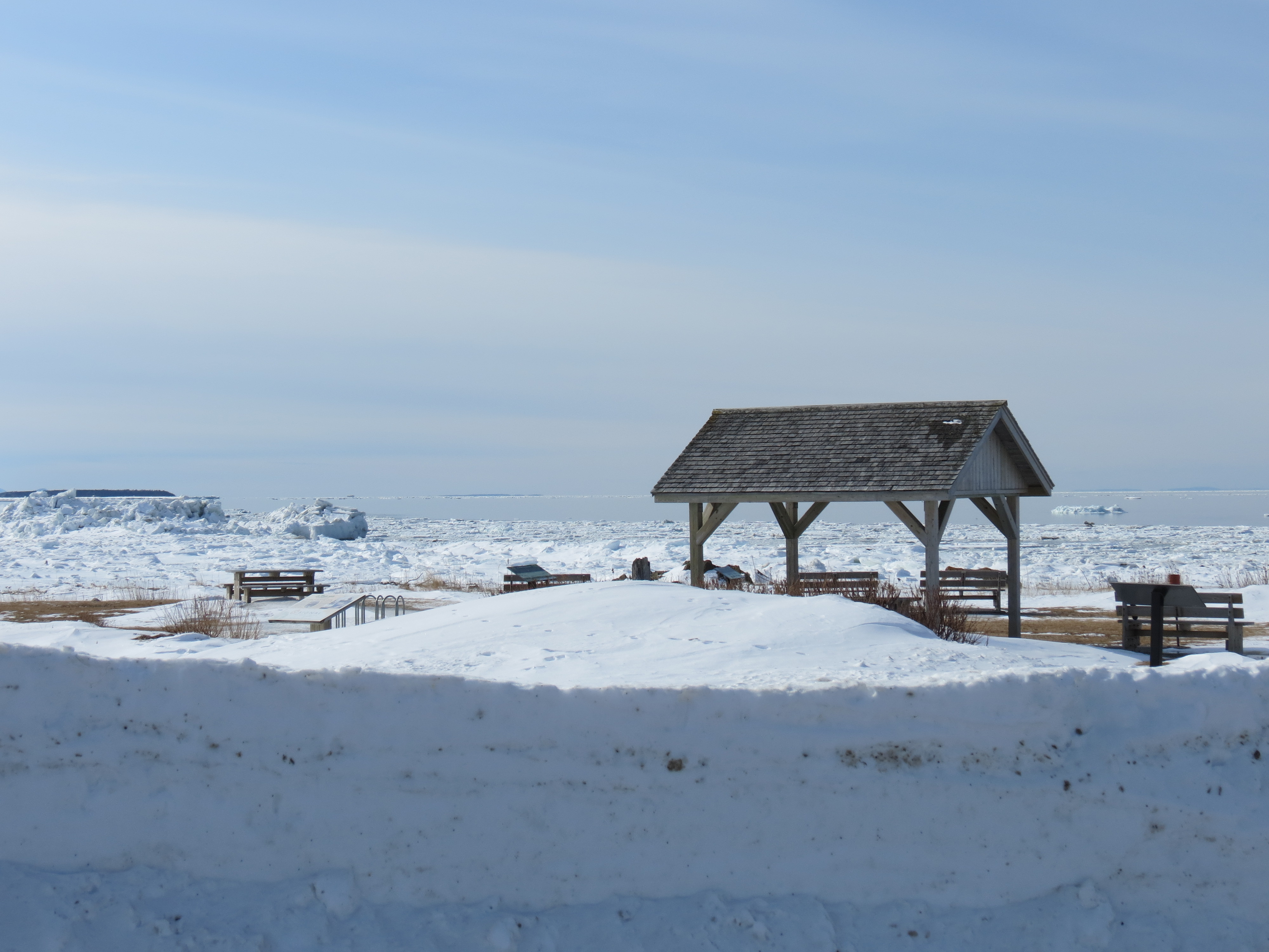 Halte routière à Pointe-au-Père Halte routière à Pointe-au-Père
