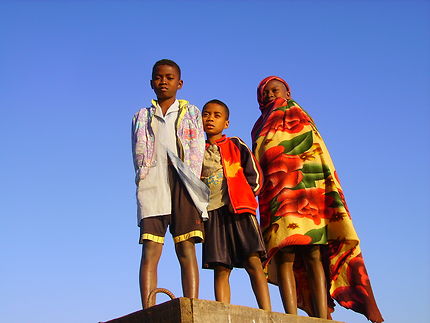 Villageois à Madagascar