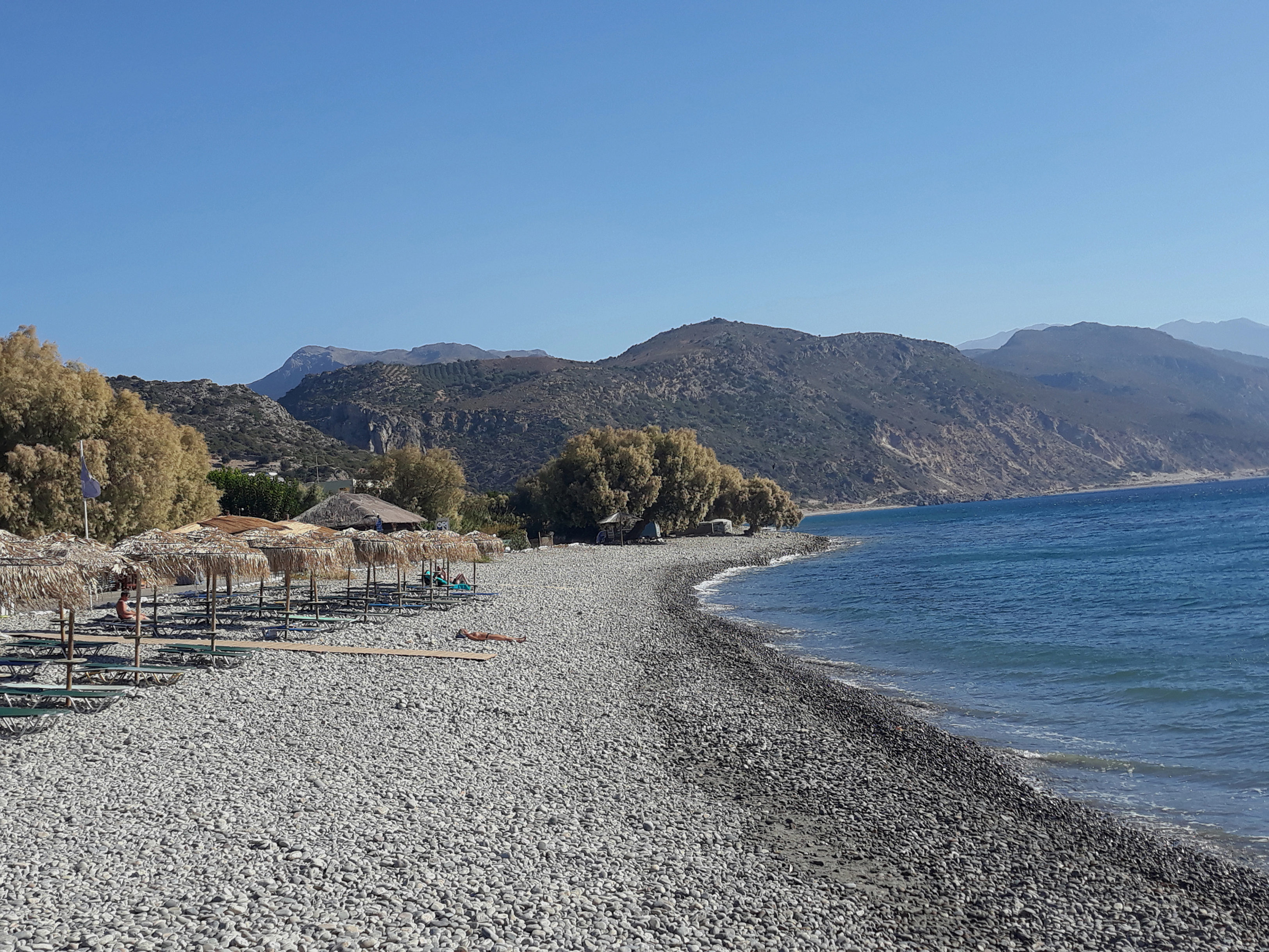 Chalikia Beach - plage galets Paléochora Chalikia Beach - plage galets Paléochora