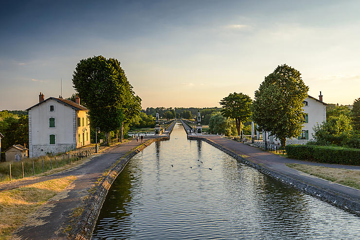 Le pont-canal de Briare (Loiret) 
