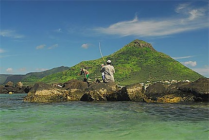 Pêcheurs au Tamarin