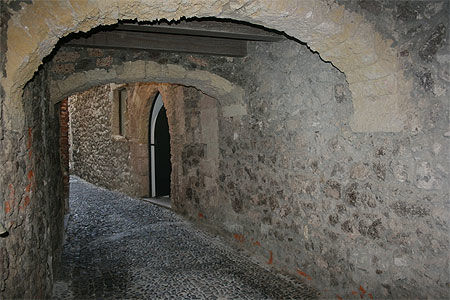 Couloir de la forteresse