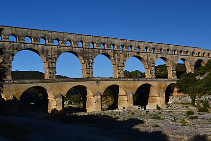 Pont aqueduc sur le Gardon