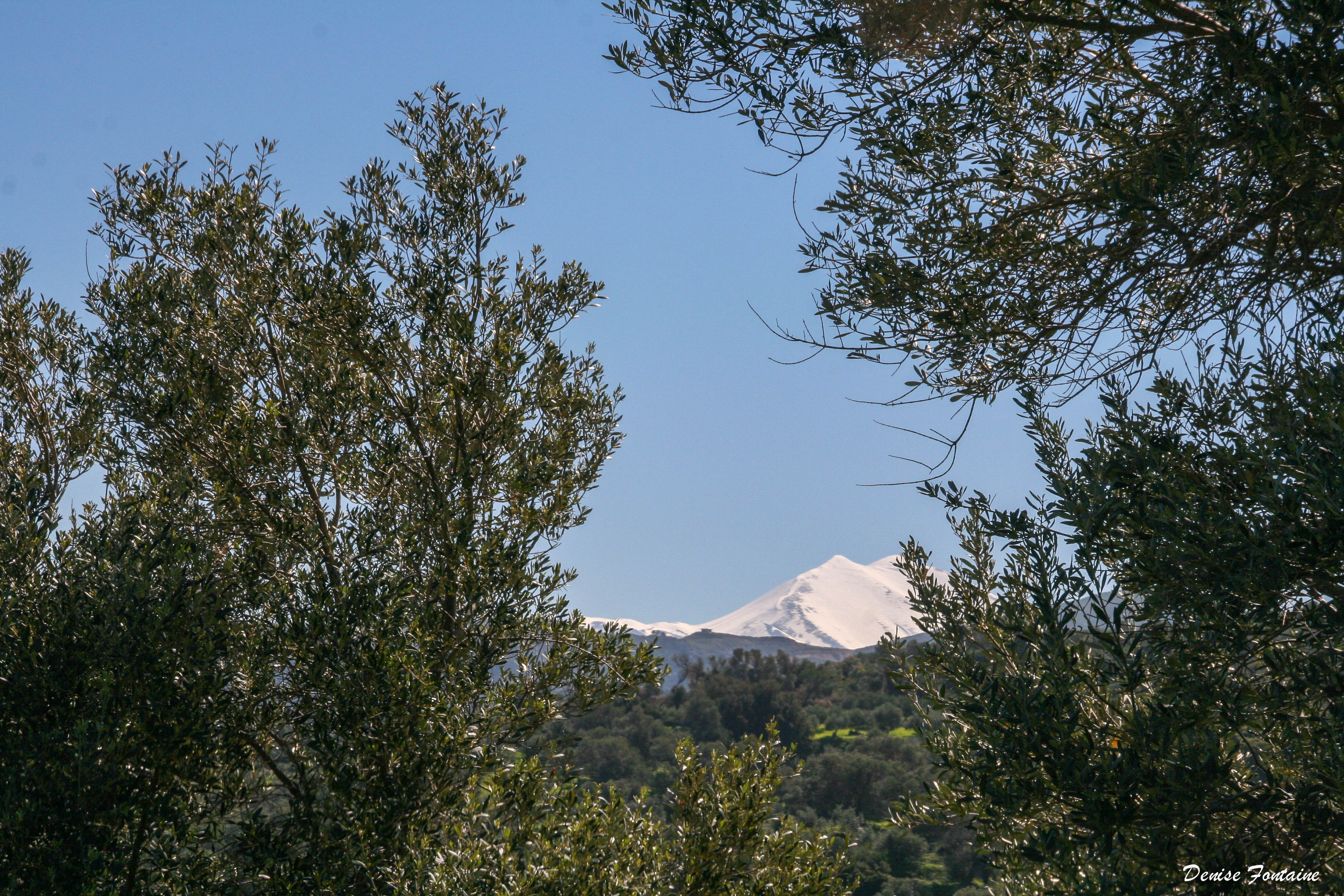 Neige en Crète Neige en Crète