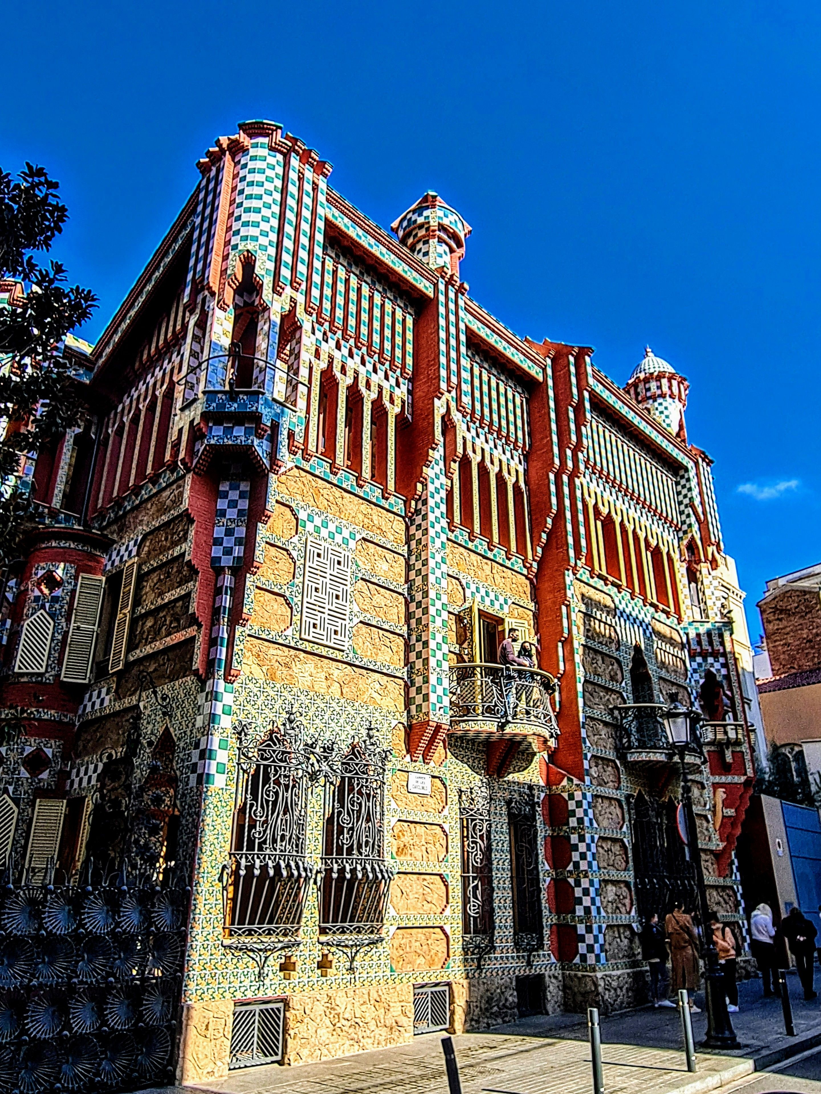 Casa vincens par Gaudi 