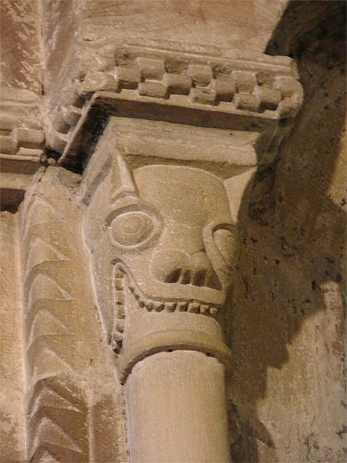 Eglise San Juan, Amandi, Villaviciosa, détail Eglise San Juan, Amandi, Villaviciosa, détail