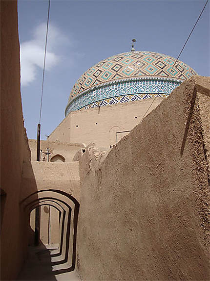 Vue de la coupole de la mosquée du Jameh