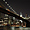Pont de Brooklyn la nuit