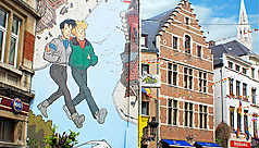 Balades B.D. &agrave; Bruxelles