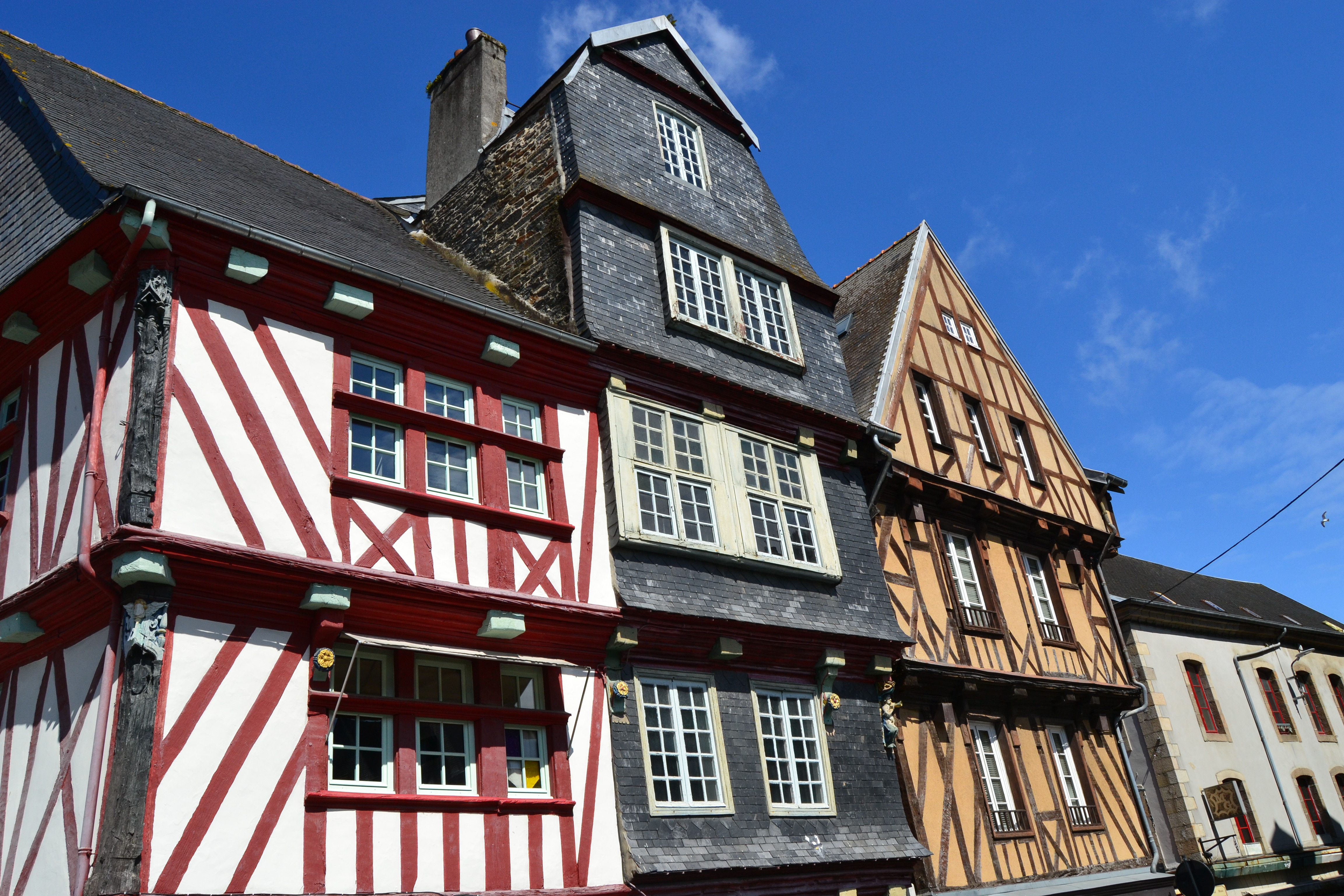 Maisons typiques de Morlaix Maisons typiques de Morlaix