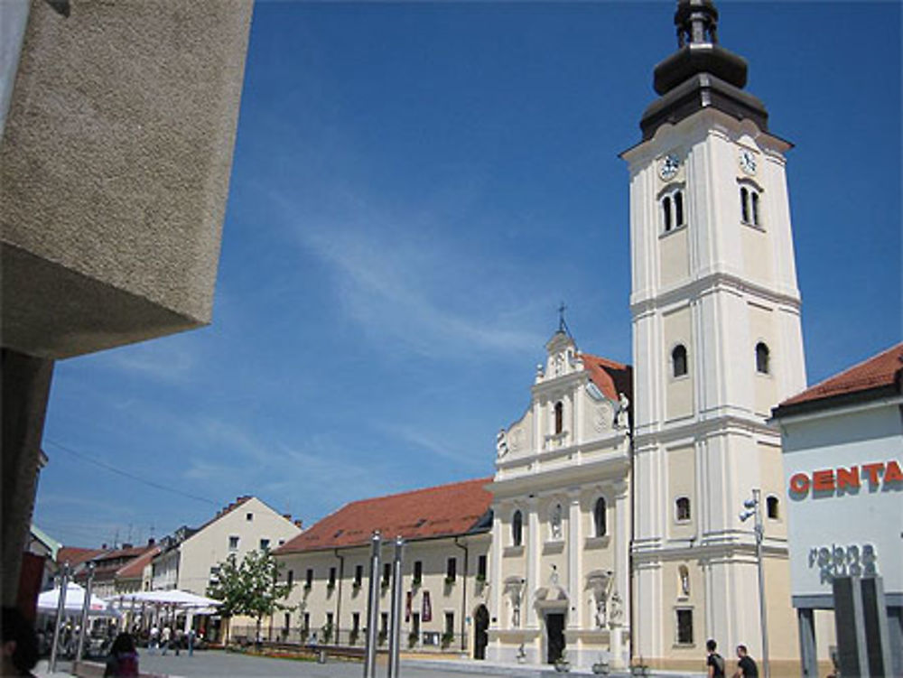 Cakovec l'église Saint Nicolas