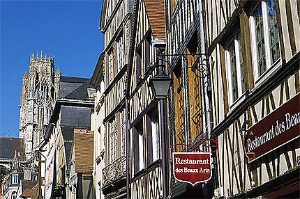 Eglise St-Ouen, rue Damiette, Rouen