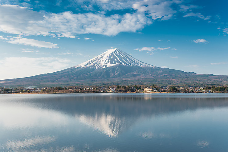 Le Mont Fuji et les Cinq Lacs