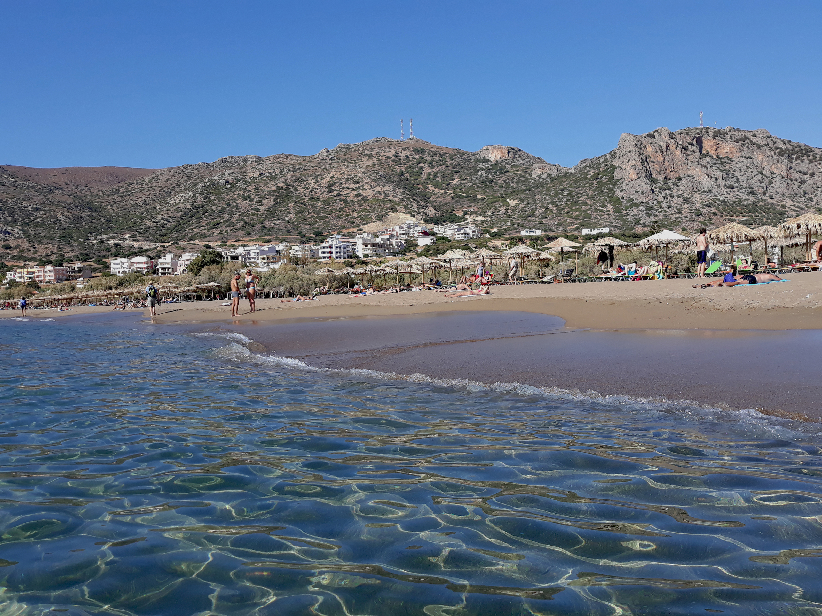 Plage de sable Paléochora Plage de sable Paléochora