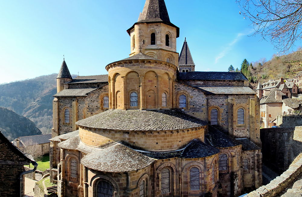 Ste-Foy de Conques, chevet