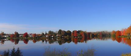 Couleurs d'automne au lac Marion