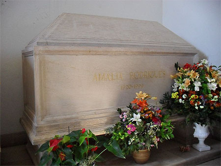 Tombeau d'Amalia Rodrigues