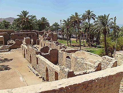 Les ruines du fort d'Aqaba