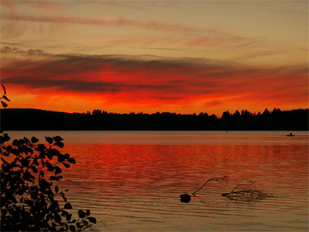 Lac des settons- la pagode