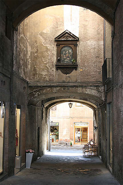 Petit passage dans la ville de Sienne