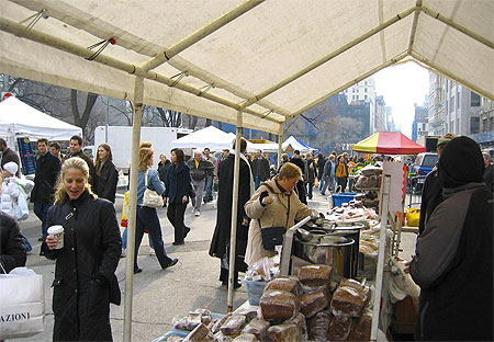 Le marché bio d'Union Square Le marché bio d'Union Square