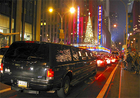 Néons et limousine Néons et limousine
