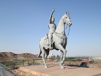 Statue à Jodhpur