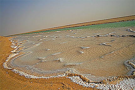 Chott el Djerid - rivière de sel