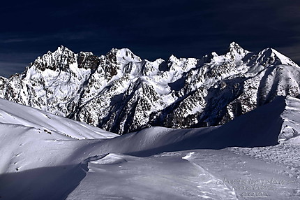 Grand capelet depuis le mont Joia