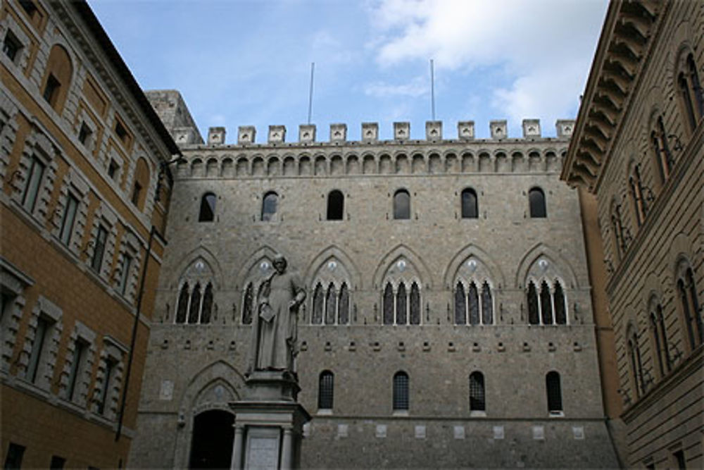 La banque Monte dei Paschi di Siena