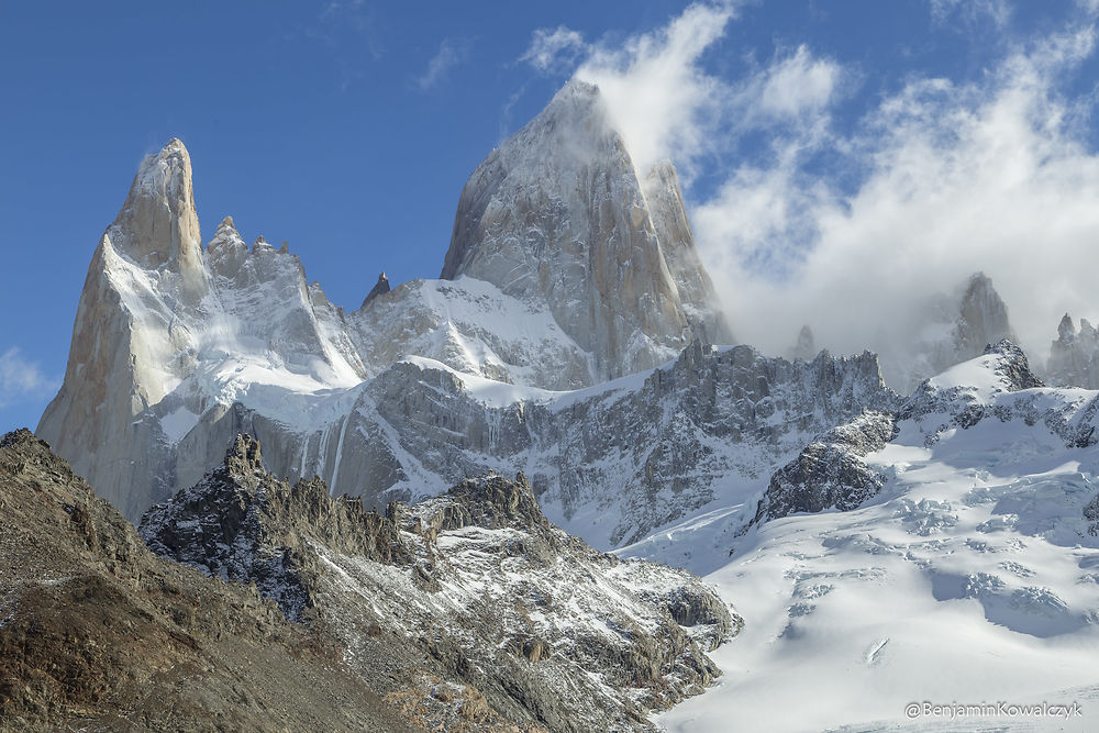 Fitz Roy depuis la laguna