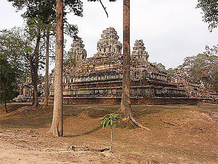 Siem Reap - Temples d'Angkor - Vue d'ensemble de Ta Keo