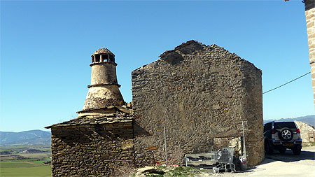 Cheminée aragonaise à Arrés Cheminée aragonaise à Arrés