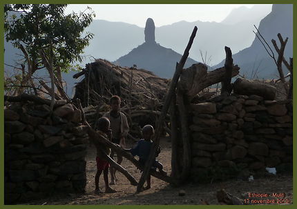 Trek dans le Simien : Mulit