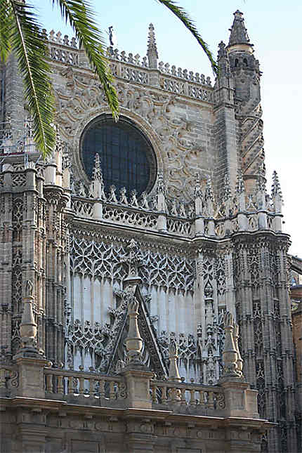 Séville - Cathédrale - Détail façade