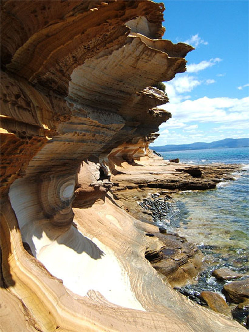 Painted cliffs