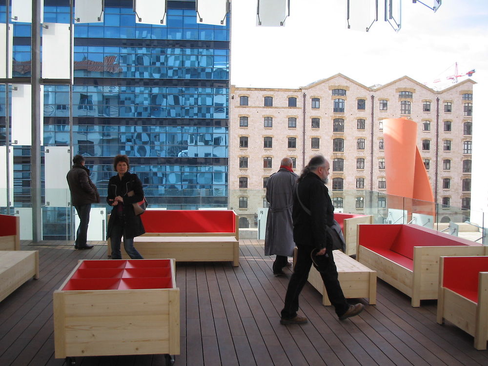 Terrasse urbaine au FRAC PACA