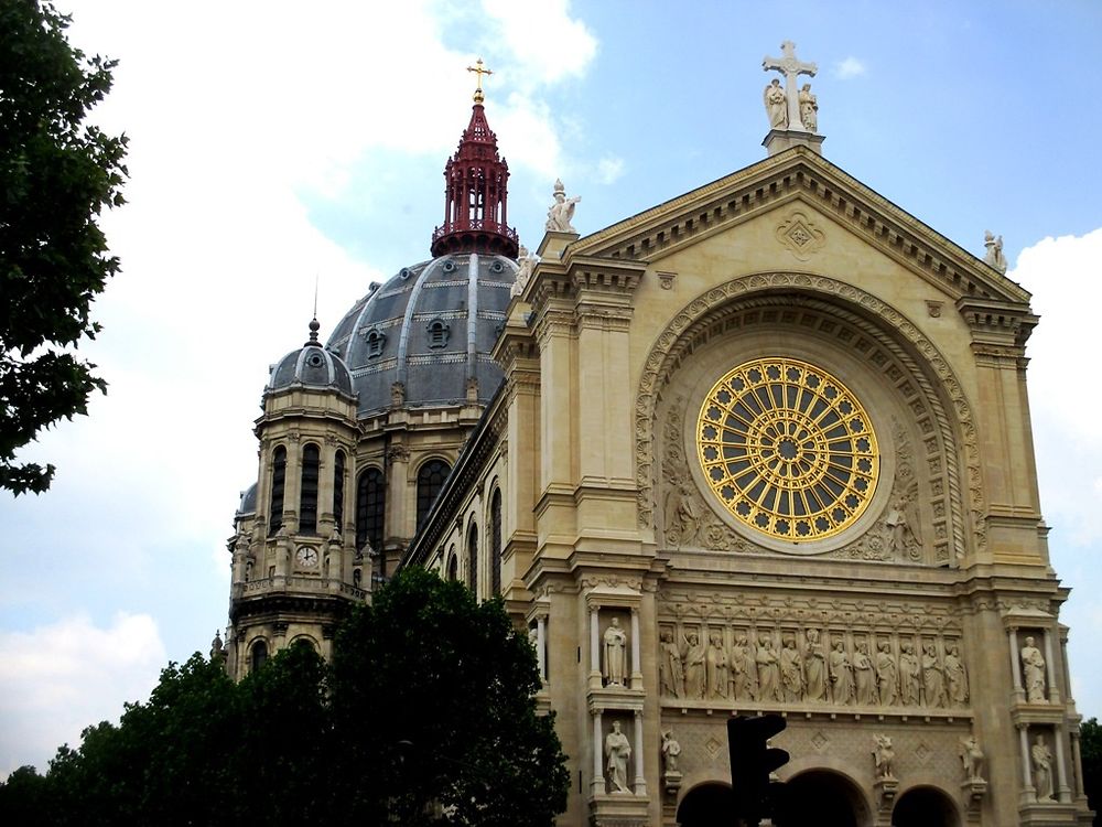 Façade de l'église St Augustin